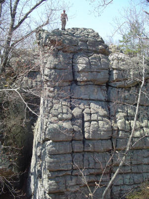 Rock climbers love the vertical walls at RockTown